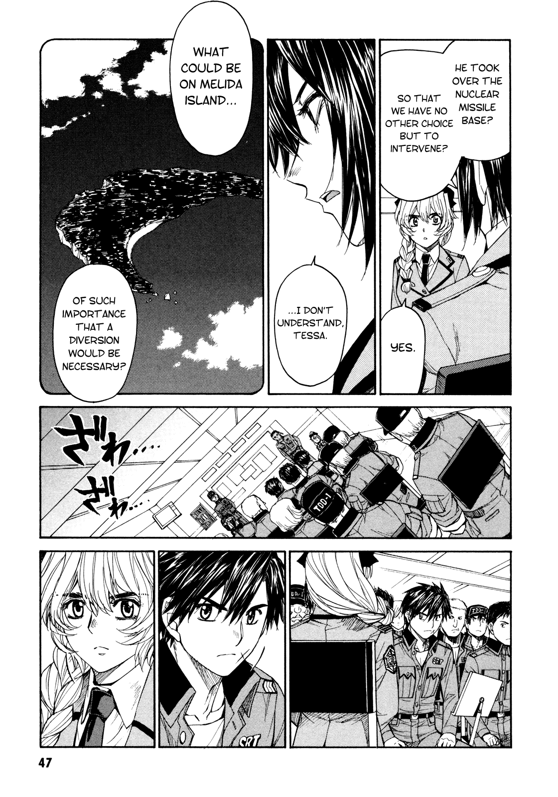 Full Metal Panic! Sigma Chapter 73 page 16 - Chapter 73: Forked Road