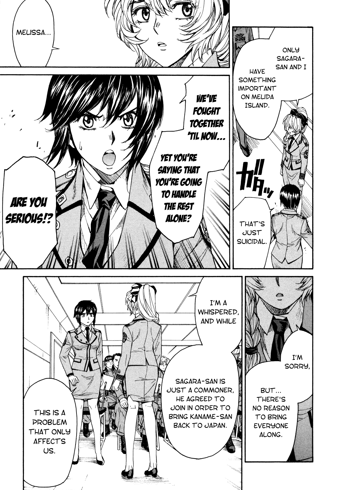 Full Metal Panic! Sigma Chapter 73 page 28 - Chapter 73: Forked Road