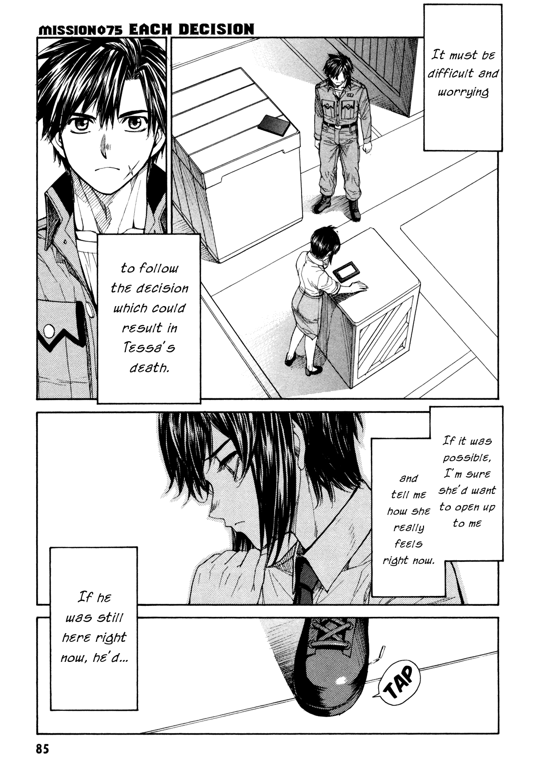 Full Metal Panic! Sigma Chapter 75 page 1 - Chapter 75: Each Decision