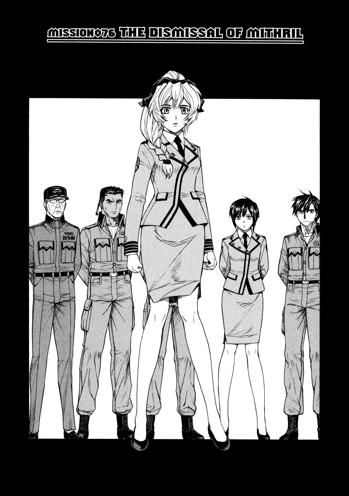 Full Metal Panic! Sigma Chapter 76 page 1 - Chapter 76: The Dismissal of Mithril
