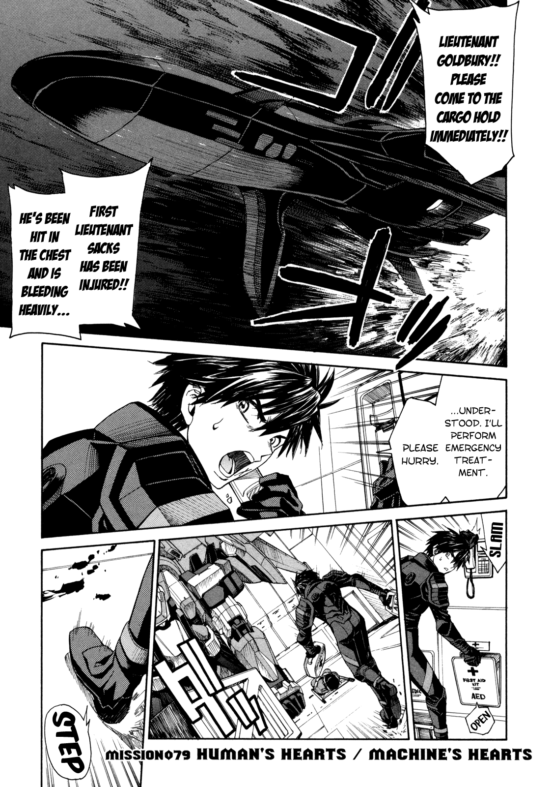 Full Metal Panic! Sigma Chapter 79 page 1 - Chapter 79: Human's Hearts / Machine's Hearts