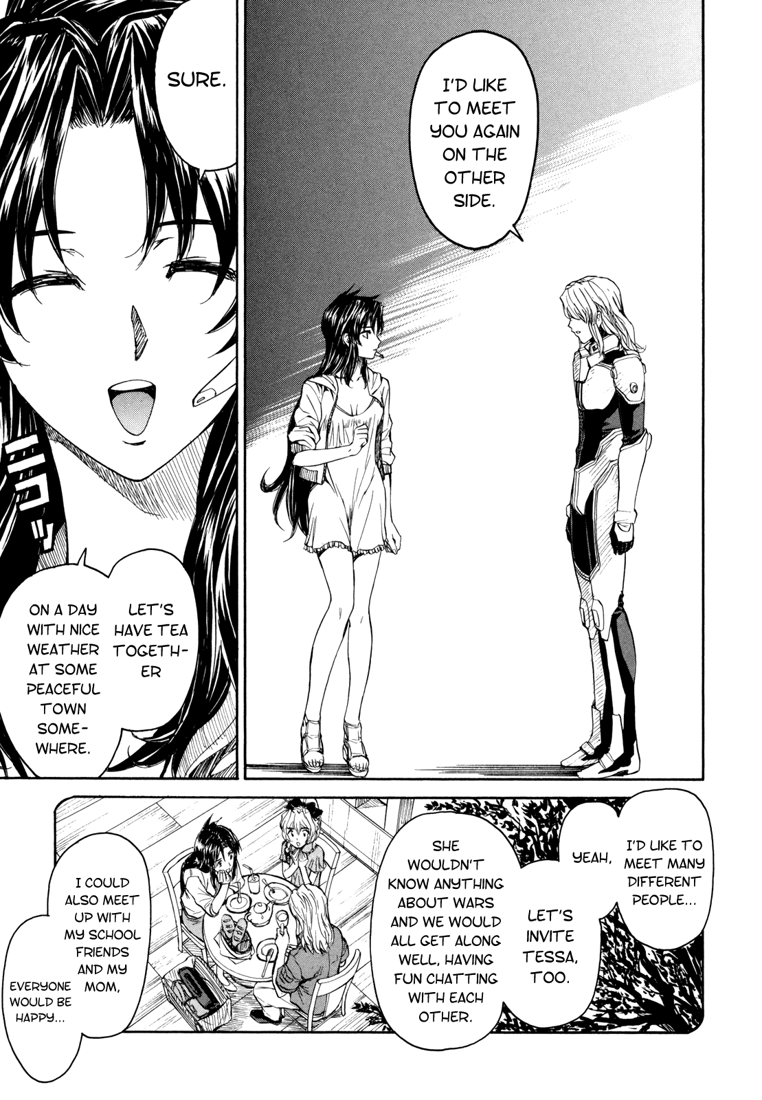 Full Metal Panic! Sigma Chapter 80 page 33 - Chapter 80: Hard Landing