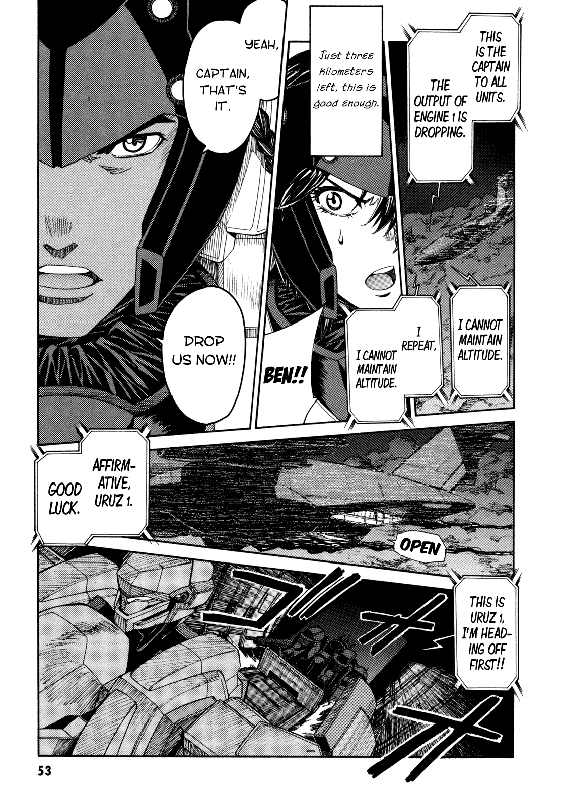 Full Metal Panic! Sigma Chapter 80 page 5 - Chapter 80: Hard Landing