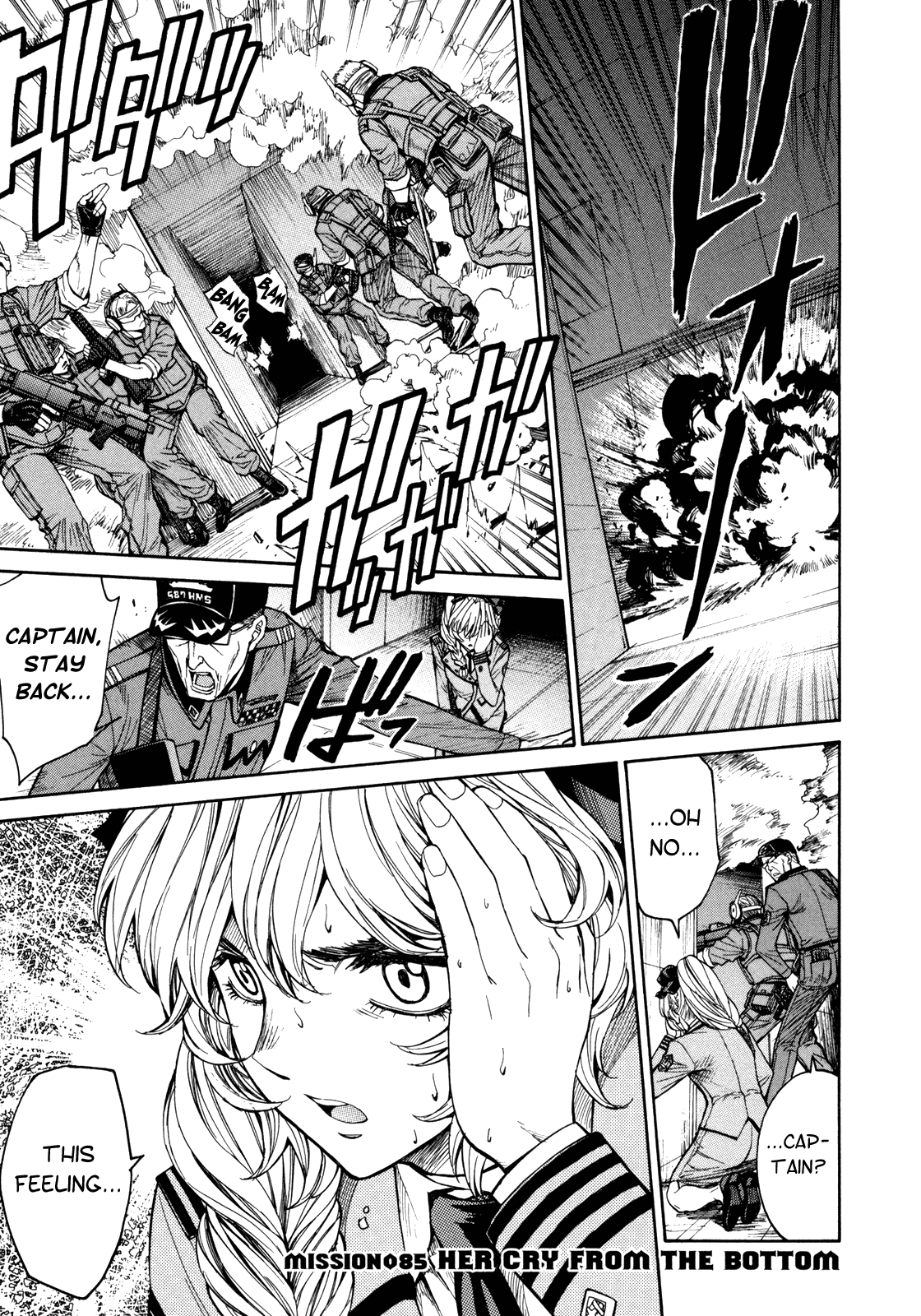 Full Metal Panic! Sigma Chapter 85 page 1 - Chapter 85: Her Cry from the Bottom