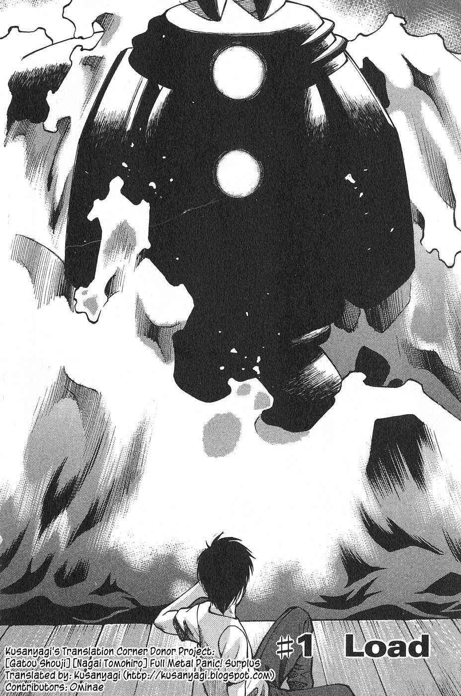 Full Metal Panic! Surplus Chapter 1 page 9 - Chapter 1: Load