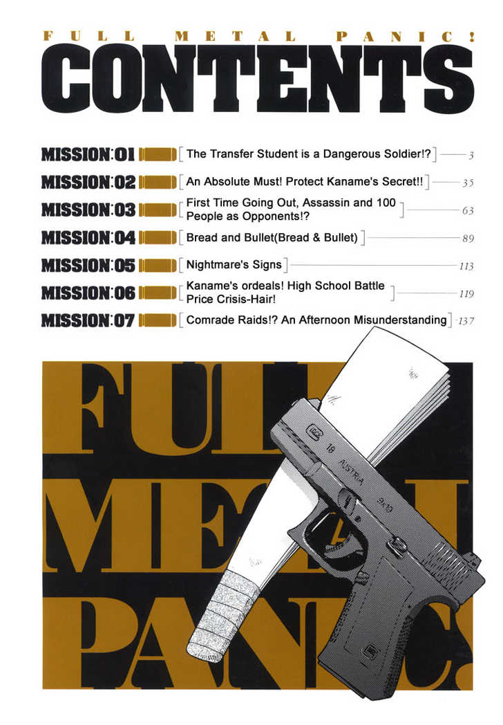 Full Metal Panic! Chapter 1 page 2 - Chapter 1 : The Transfer Student is a Dangerous Soldier!?