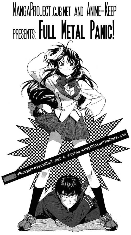 Full Metal Panic! Chapter 1 page 34 - Chapter 1 : The Transfer Student is a Dangerous Soldier!?