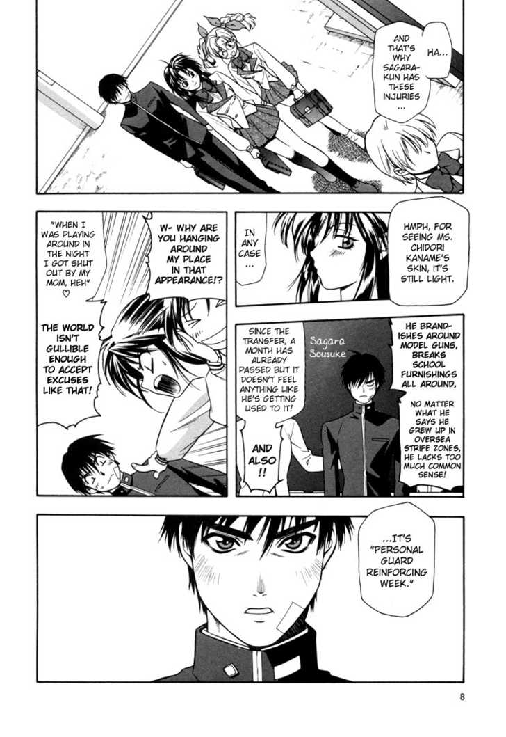 Full Metal Panic! Chapter 1 page 7 - Chapter 1 : The Transfer Student is a Dangerous Soldier!?