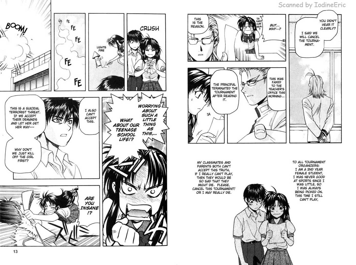 Full Metal Panic! Chapter 15 page 10 - Chapter 15 : Suspicion, Pressured, Tournament Troubles?