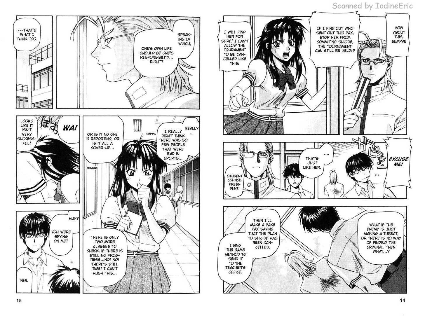Full Metal Panic! Chapter 15 page 11 - Chapter 15 : Suspicion, Pressured, Tournament Troubles?