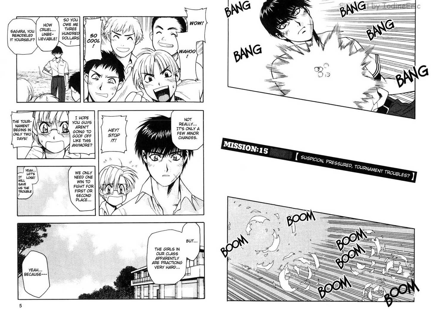 Full Metal Panic! Chapter 15 page 6 - Chapter 15 : Suspicion, Pressured, Tournament Troubles?