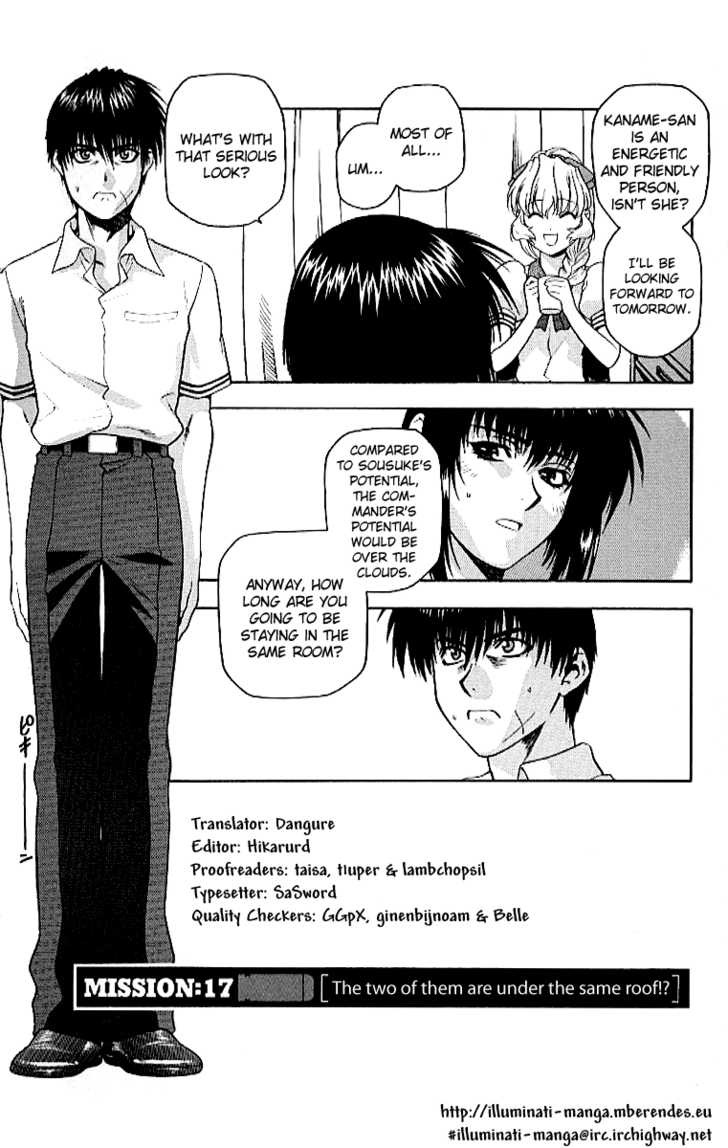 Full Metal Panic! Chapter 17 page 1 - Chapter 17 : The two of them are under the same roof!?