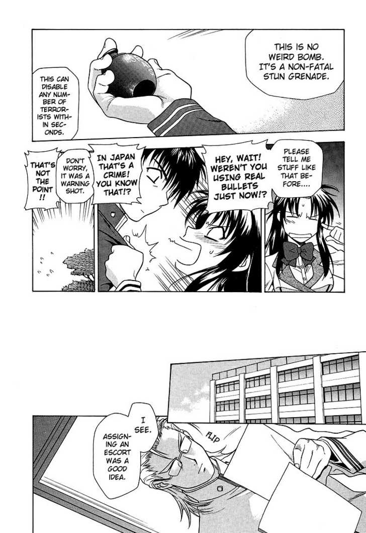 Full Metal Panic! Chapter 3 page 19 - Chapter 3 : First Time Going Out, Assassin and 100 People as Opponents!?