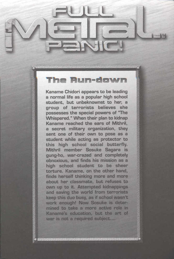 Full Metal Panic! Chapter 33 page 4 - Chapter 33 : The "Art" of War