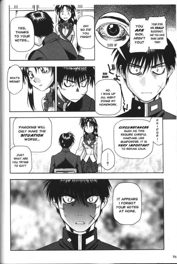 Full Metal Panic! Chapter 37 page 8 - Chapter 37 : The Classics Notes Caper