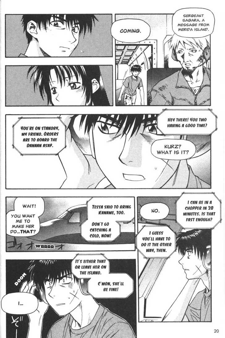 Full Metal Panic! Chapter 46 page 18 - Chapter 46 : An Invitation to Summer--Kaname's Fateful Feeling?!