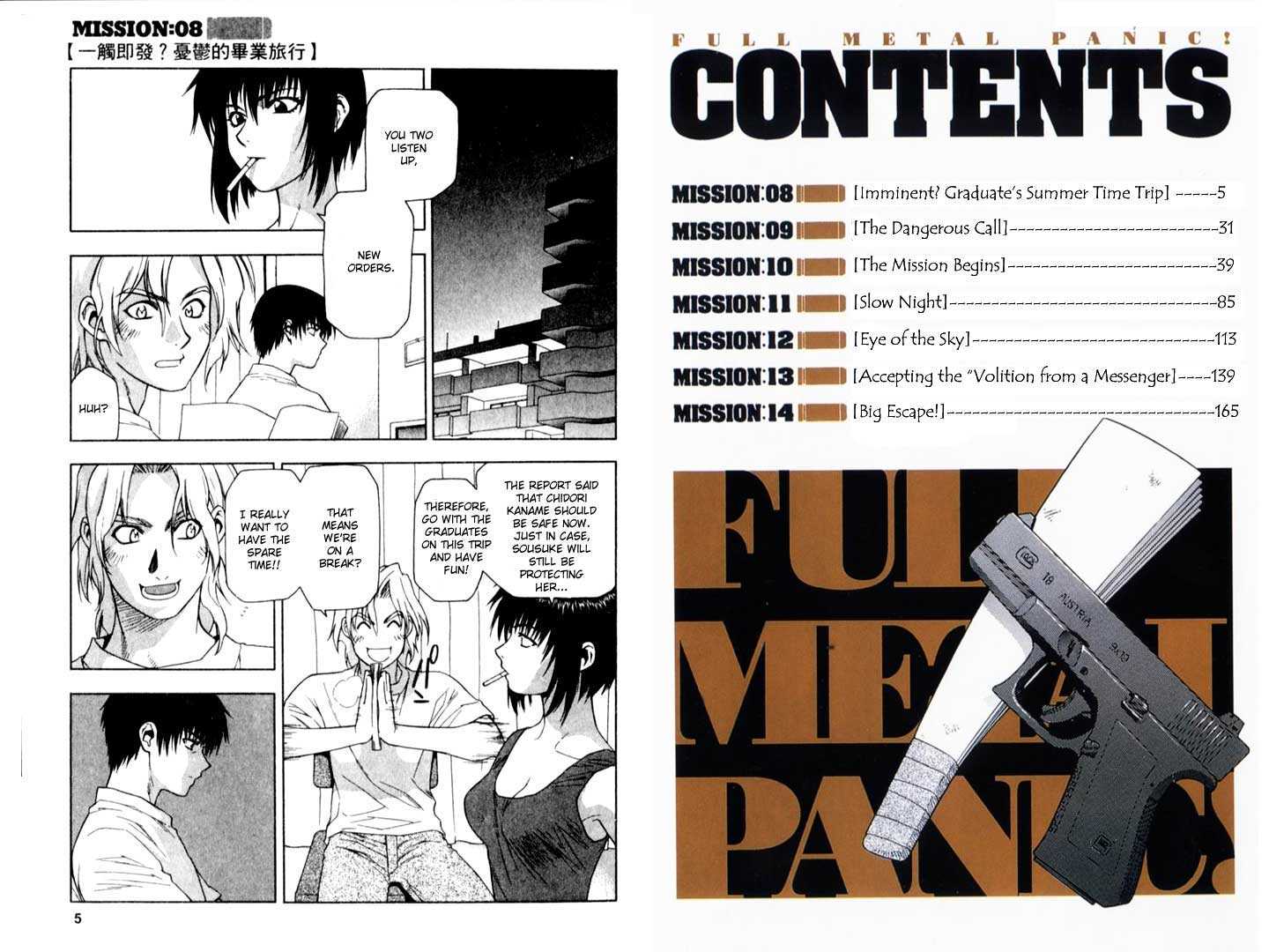 Full Metal Panic! Chapter 8 page 5 - Chapter 8 : Imminent? Graduate's Summer Time Trip