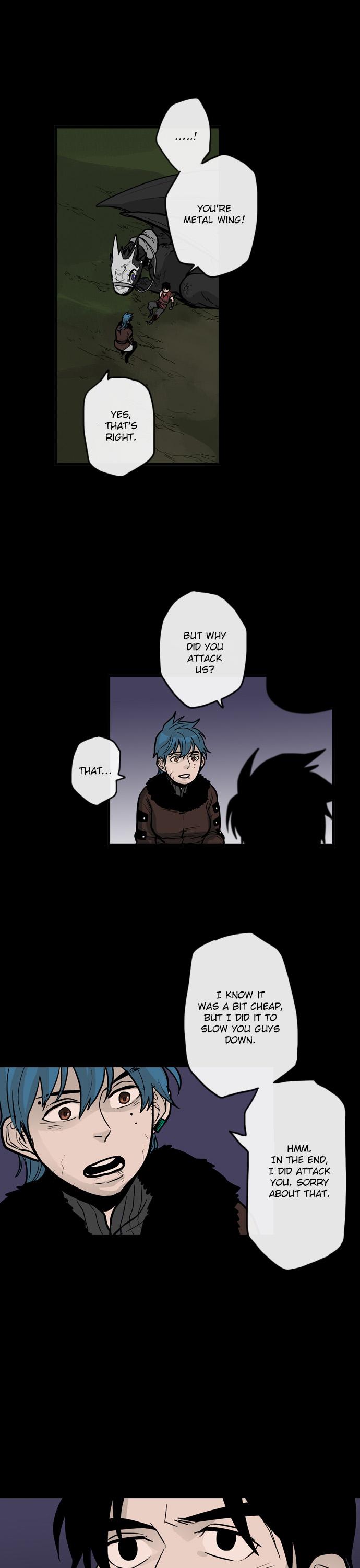 Full Metal Wing Chapter 14.2 page 4 - Chapter 14 v2 : Coward Dragon (14)