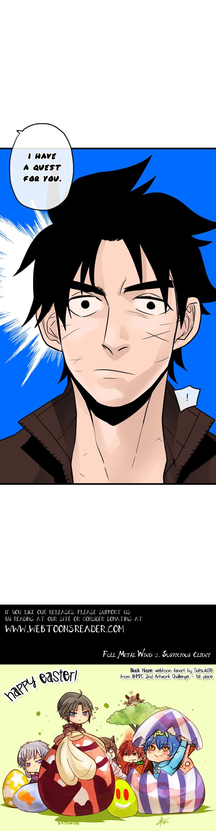 Full Metal Wing Chapter 20.2 page 20 - Chapter 20 v2 : Suspicious Client 6
