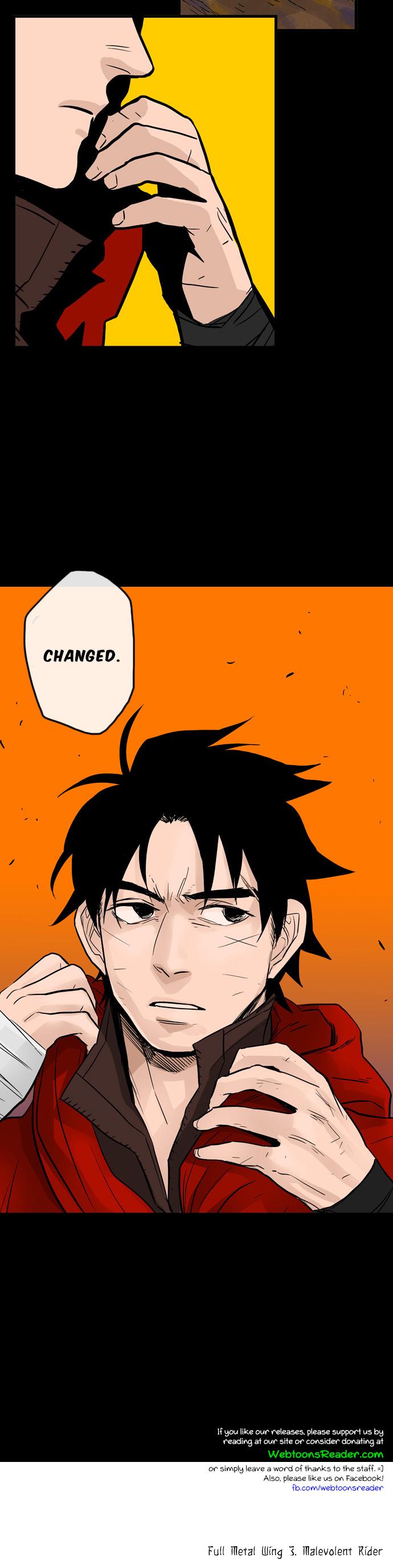 Full Metal Wing Chapter 26.2 page 21 - Chapter 26 v2 : Malevolent Rider 1