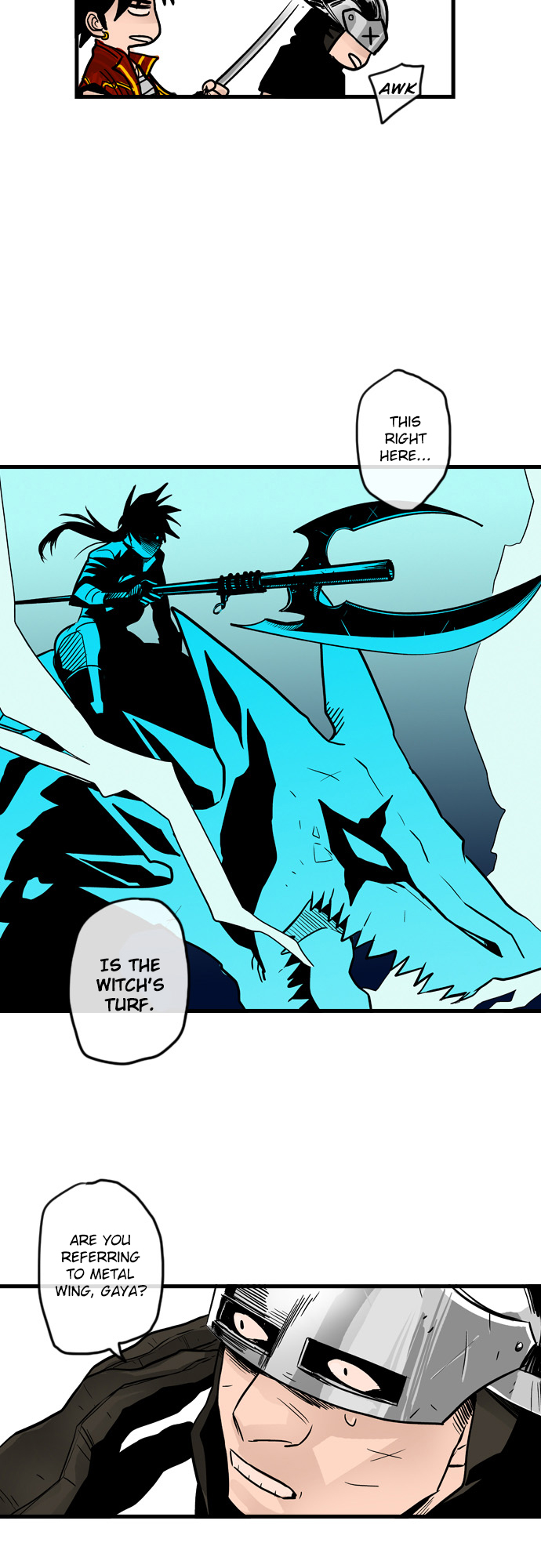 Full Metal Wing Chapter 30.2 page 8 - Chapter 30 v2 : Malevolent Rider 5