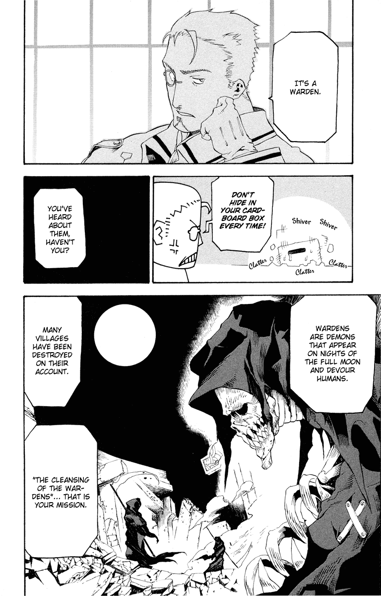 Full Moon Chapter 3 page 7 - Chapter 3 v2 : The Warden and the Exorcist