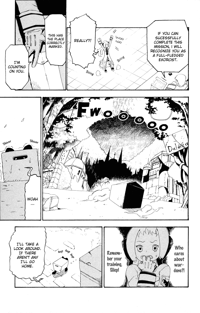 Full Moon Chapter 3 page 8 - Chapter 3 v2 : The Warden and the Exorcist