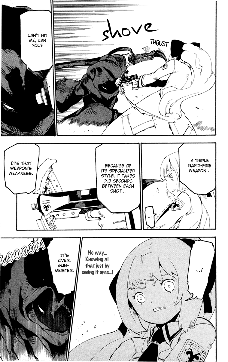 Full Moon Chapter 4.2 page 11 - Chapter 4 v2 : The Sword-Wielding Exorcist