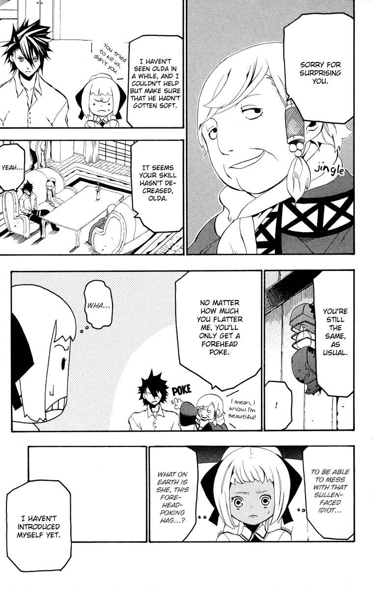Full Moon Chapter 4.2 page 13 - Chapter 4 v2 : The Sword-Wielding Exorcist
