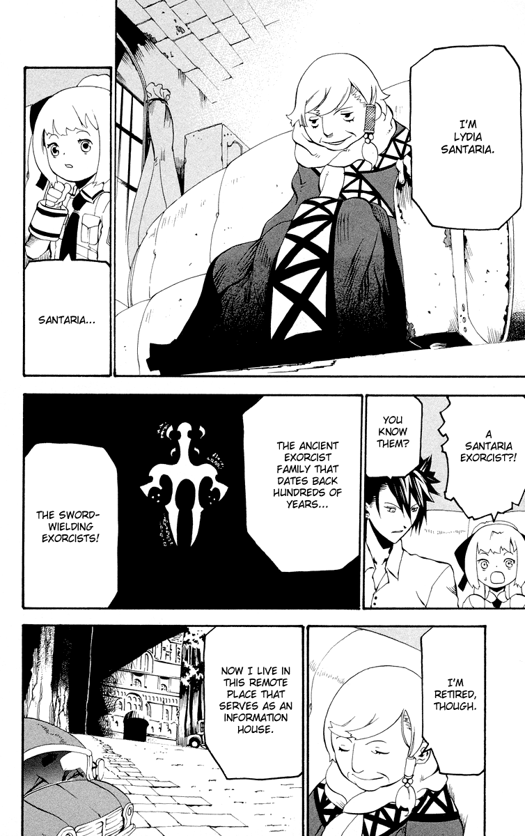 Full Moon Chapter 4.2 page 14 - Chapter 4 v2 : The Sword-Wielding Exorcist