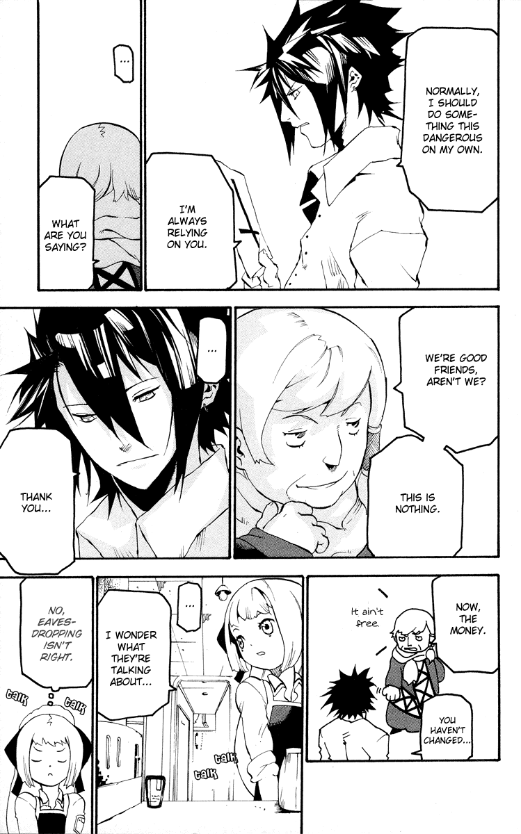 Full Moon Chapter 4.2 page 19 - Chapter 4 v2 : The Sword-Wielding Exorcist