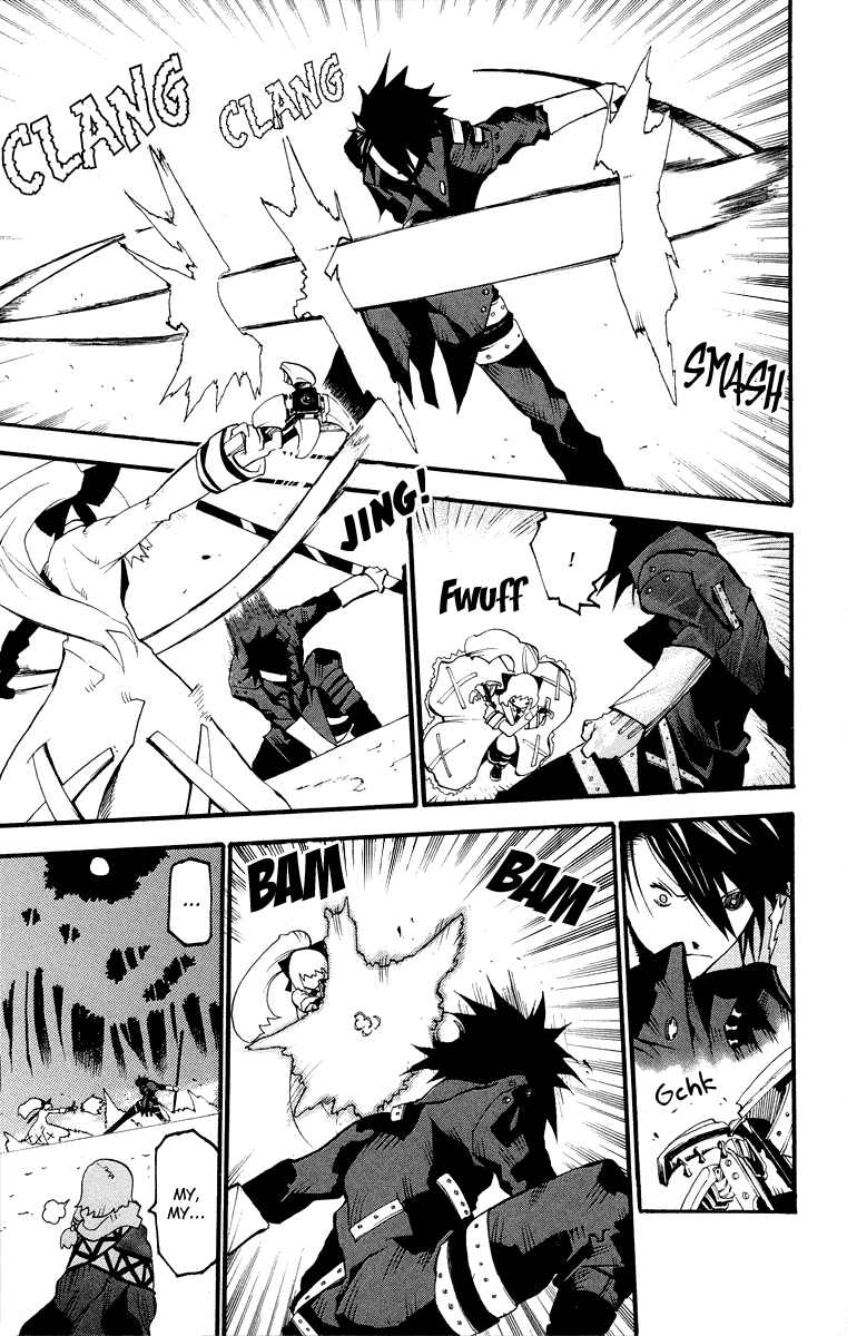 Full Moon Chapter 4.2 page 25 - Chapter 4 v2 : The Sword-Wielding Exorcist