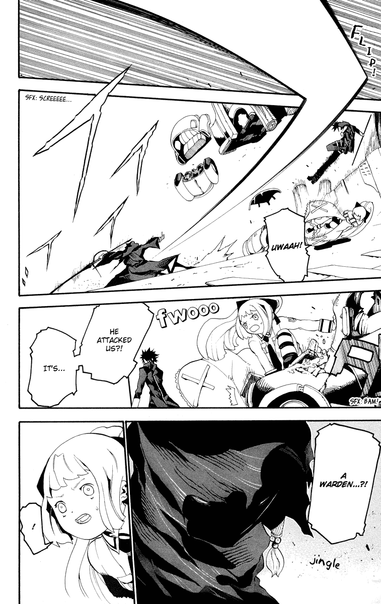 Full Moon Chapter 4.2 page 8 - Chapter 4 v2 : The Sword-Wielding Exorcist