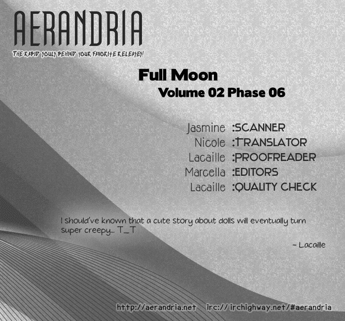 Full Moon Chapter 6.2 page 2 - Chapter 6 v2 : Empty Room 1