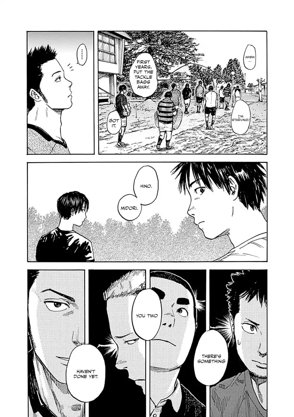 Fulldrum Chapter 21 page 1 - Chapter 21: Food Fighter Hino