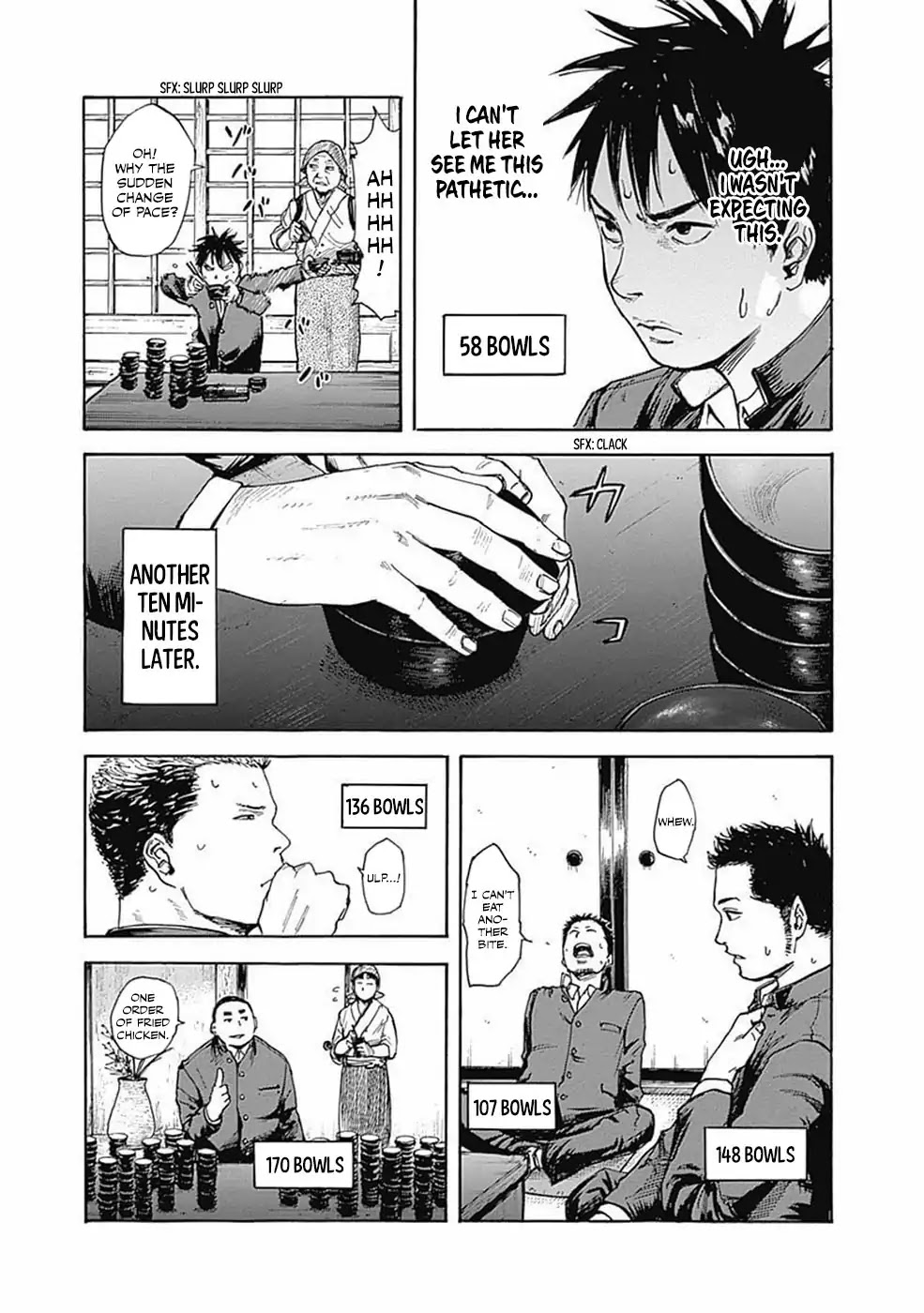 Fulldrum Chapter 21 page 13 - Chapter 21: Food Fighter Hino