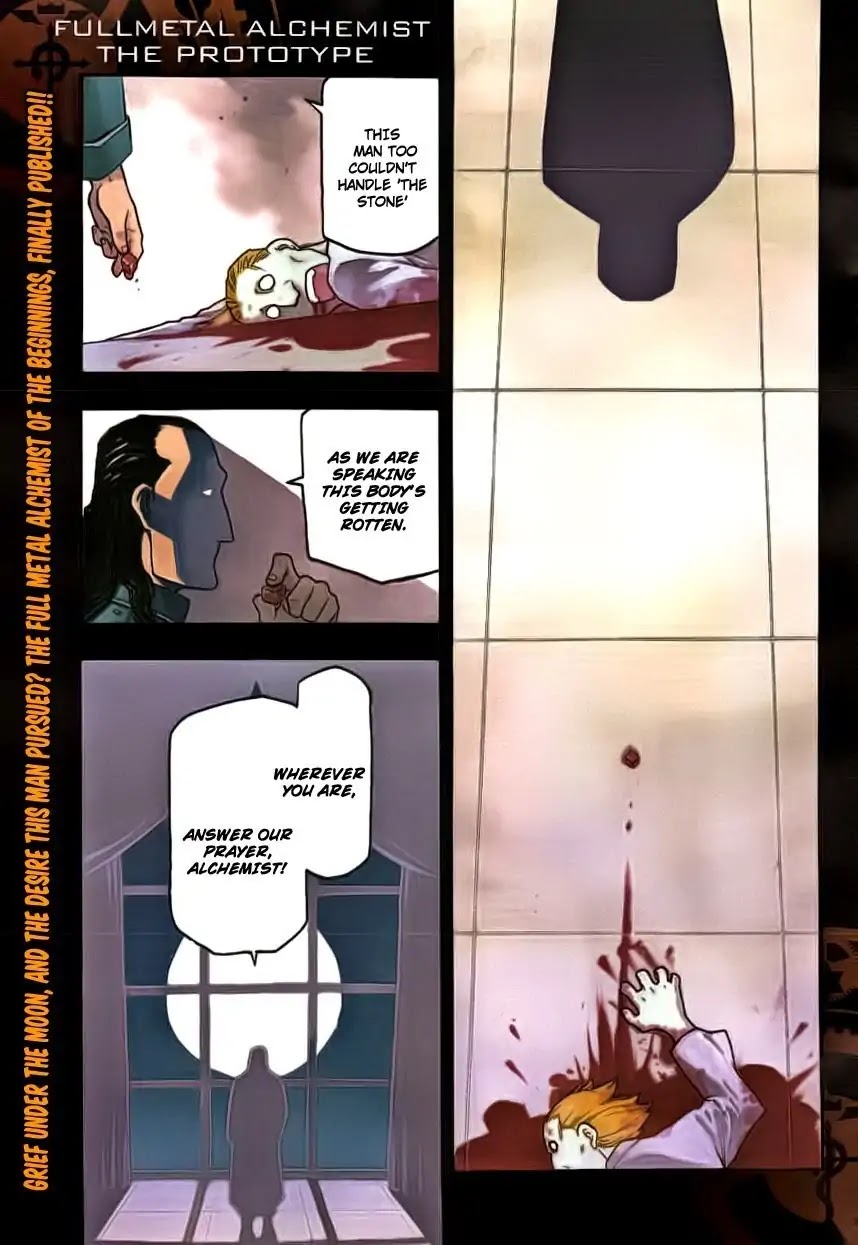 Fullmetal Alchemist: The Prototype Chapter 0 page 2 - Chapter 0: Oneshot