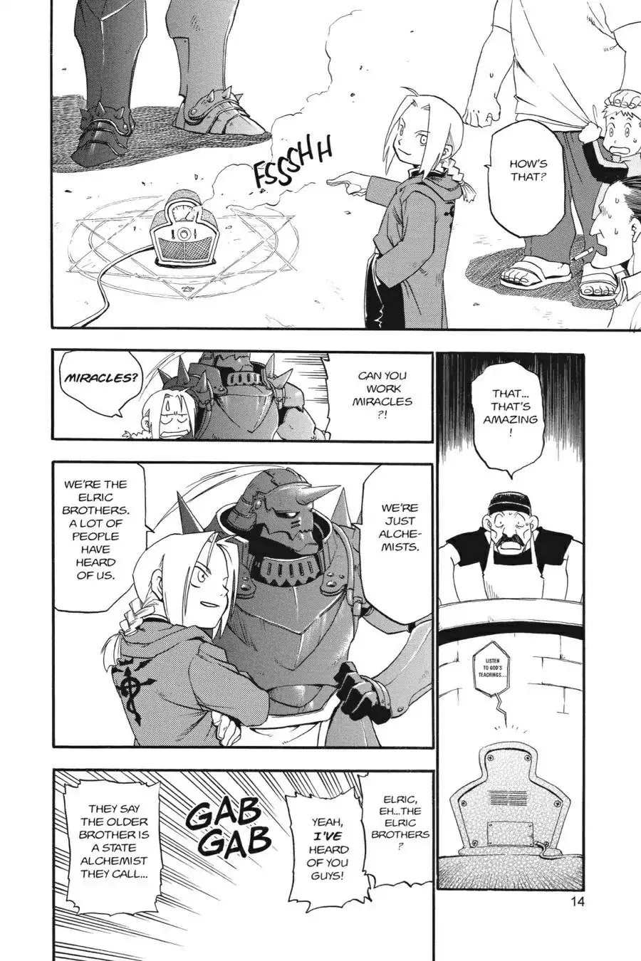 FullMetal Alchemist Chapter 1 page 14 - Chapter 1: The Two Alchemists