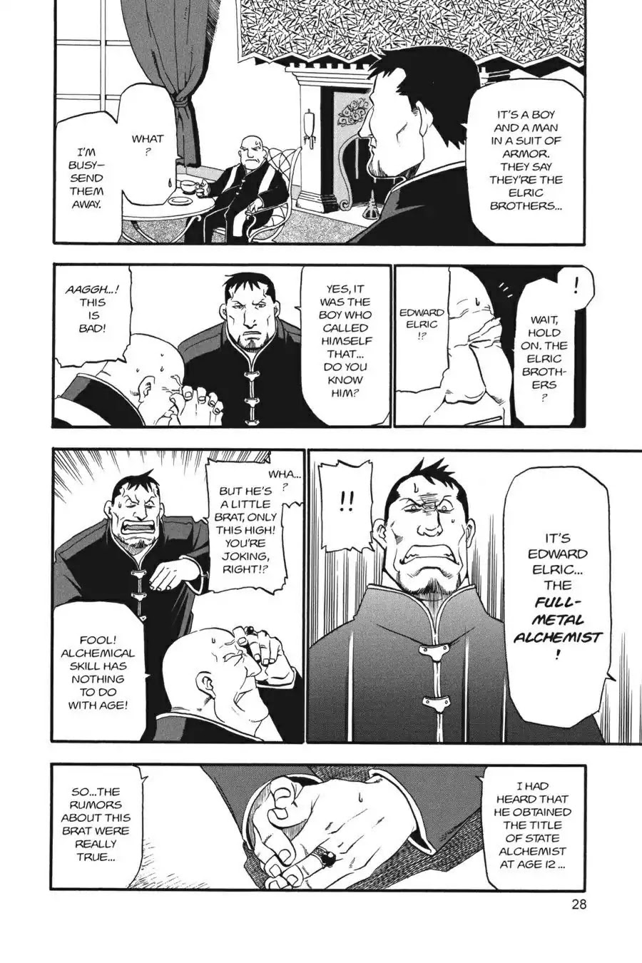 FullMetal Alchemist Chapter 1 page 28 - Chapter 1: The Two Alchemists