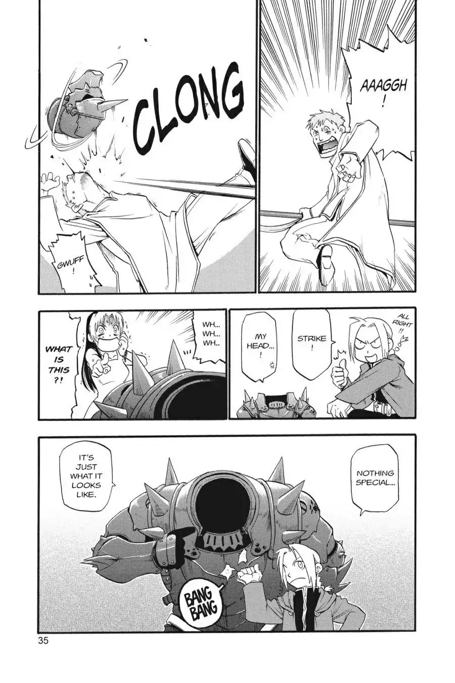 FullMetal Alchemist Chapter 1 page 35 - Chapter 1: The Two Alchemists