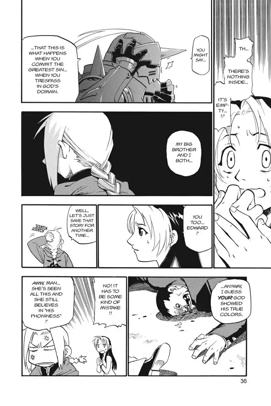 FullMetal Alchemist Chapter 1 page 36 - Chapter 1: The Two Alchemists