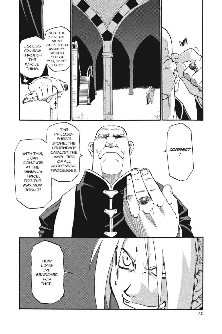 FullMetal Alchemist Chapter 1 page 40 - Chapter 1: The Two Alchemists