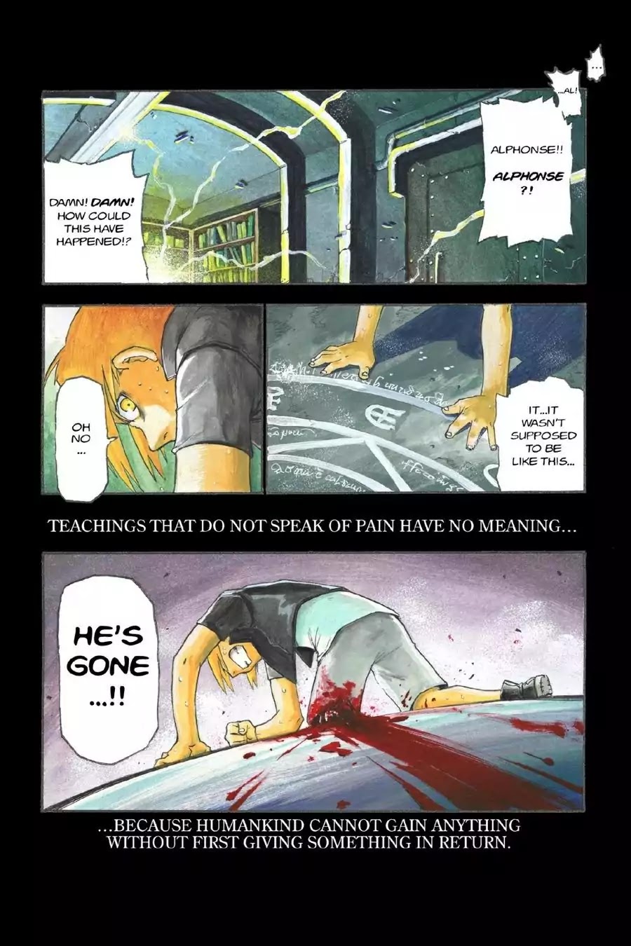 FullMetal Alchemist Chapter 1 page 6 - Chapter 1: The Two Alchemists