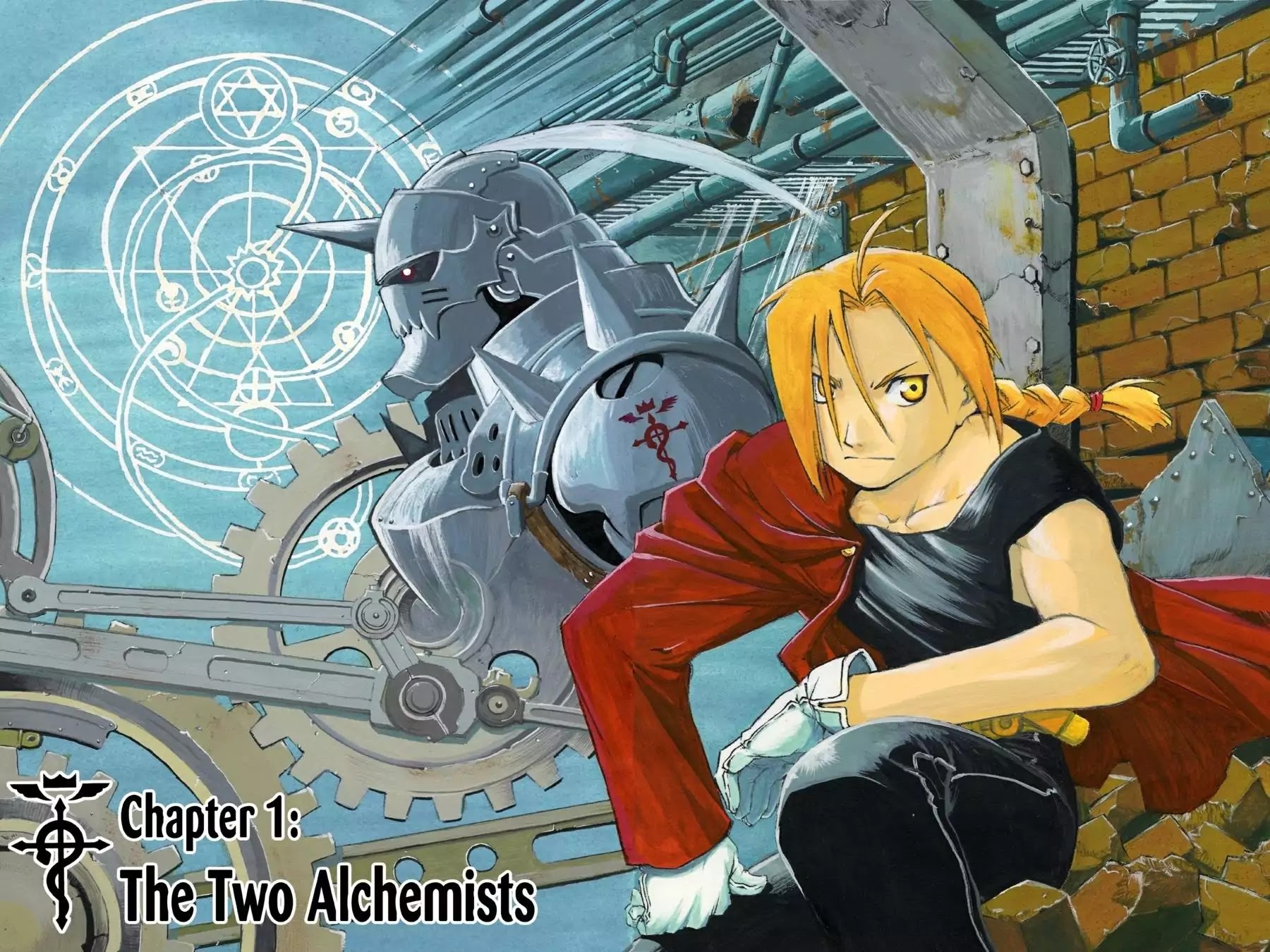 FullMetal Alchemist Chapter 1 page 7 - Chapter 1: The Two Alchemists