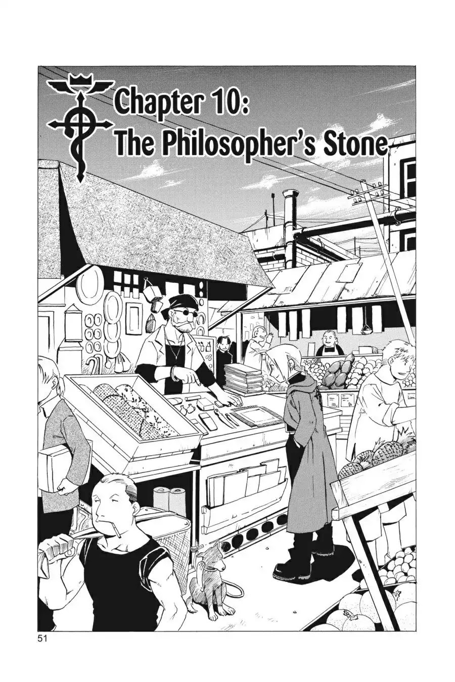 FullMetal Alchemist Chapter 10 page 1 - Chapter 10: The Philosopher's Stone