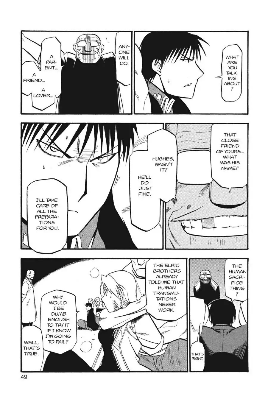 FullMetal Alchemist Chapter 100 page 48 - Chapter 100: Holding The Gate