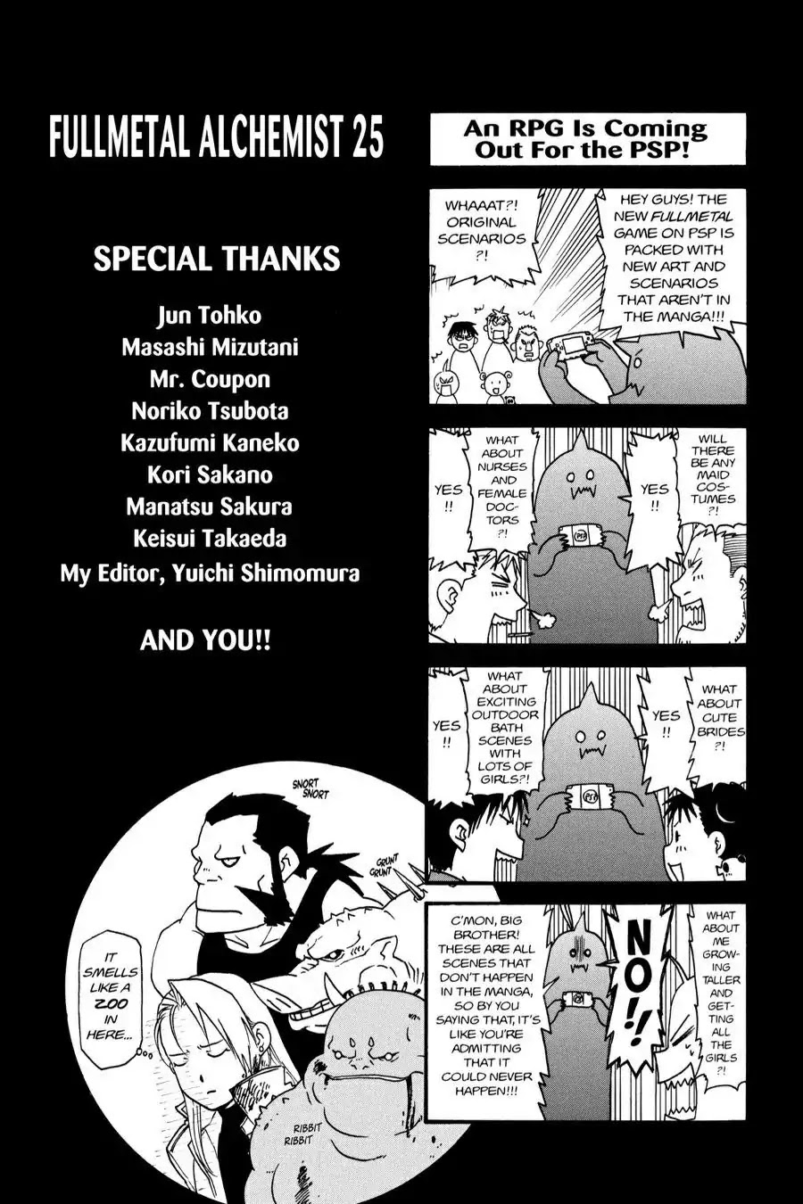 FullMetal Alchemist Chapter 103.5 page 2 - Vol.25 Extra