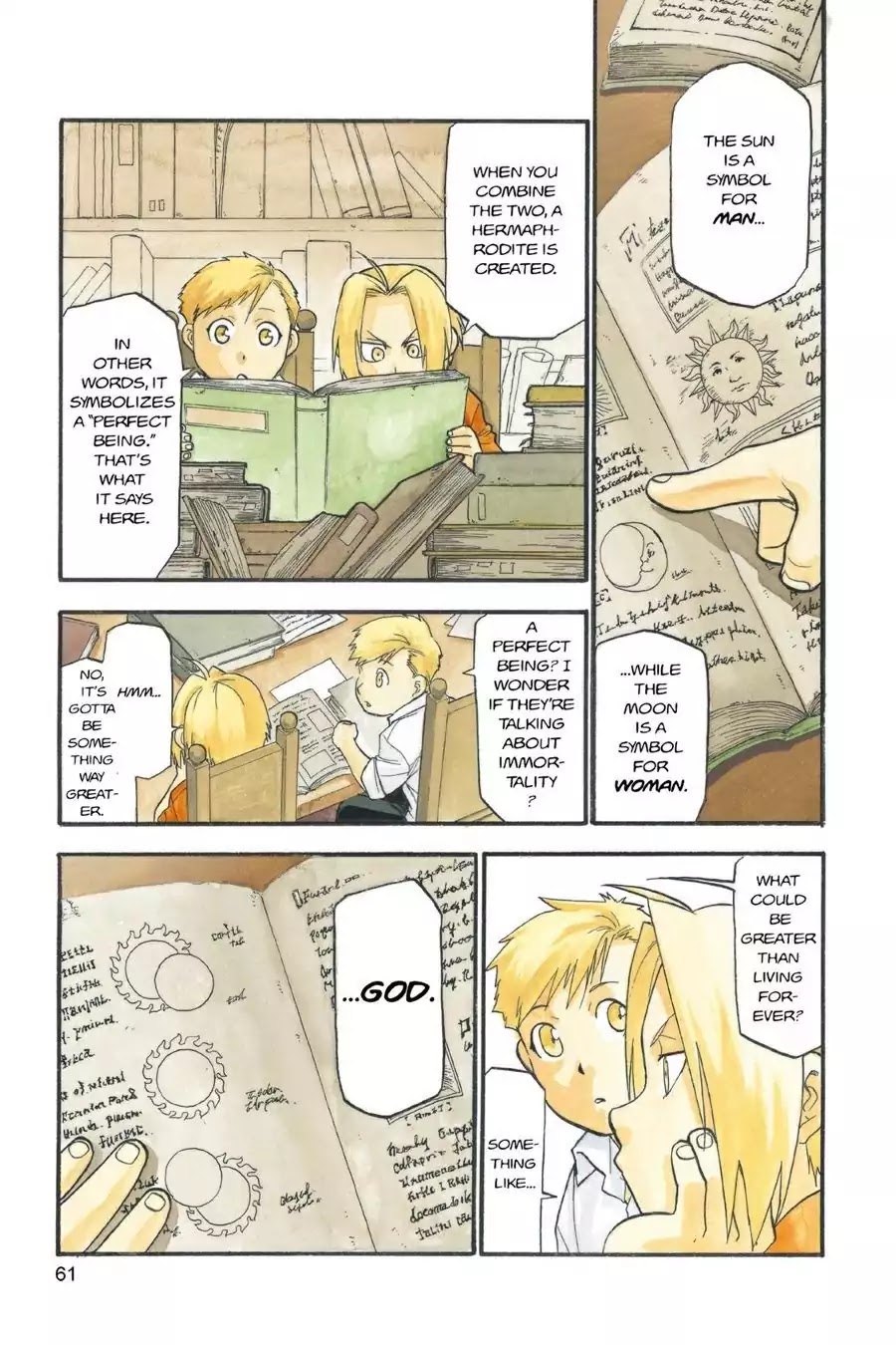 FullMetal Alchemist Chapter 105 page 1 - Chapter 105: The Throne Of God