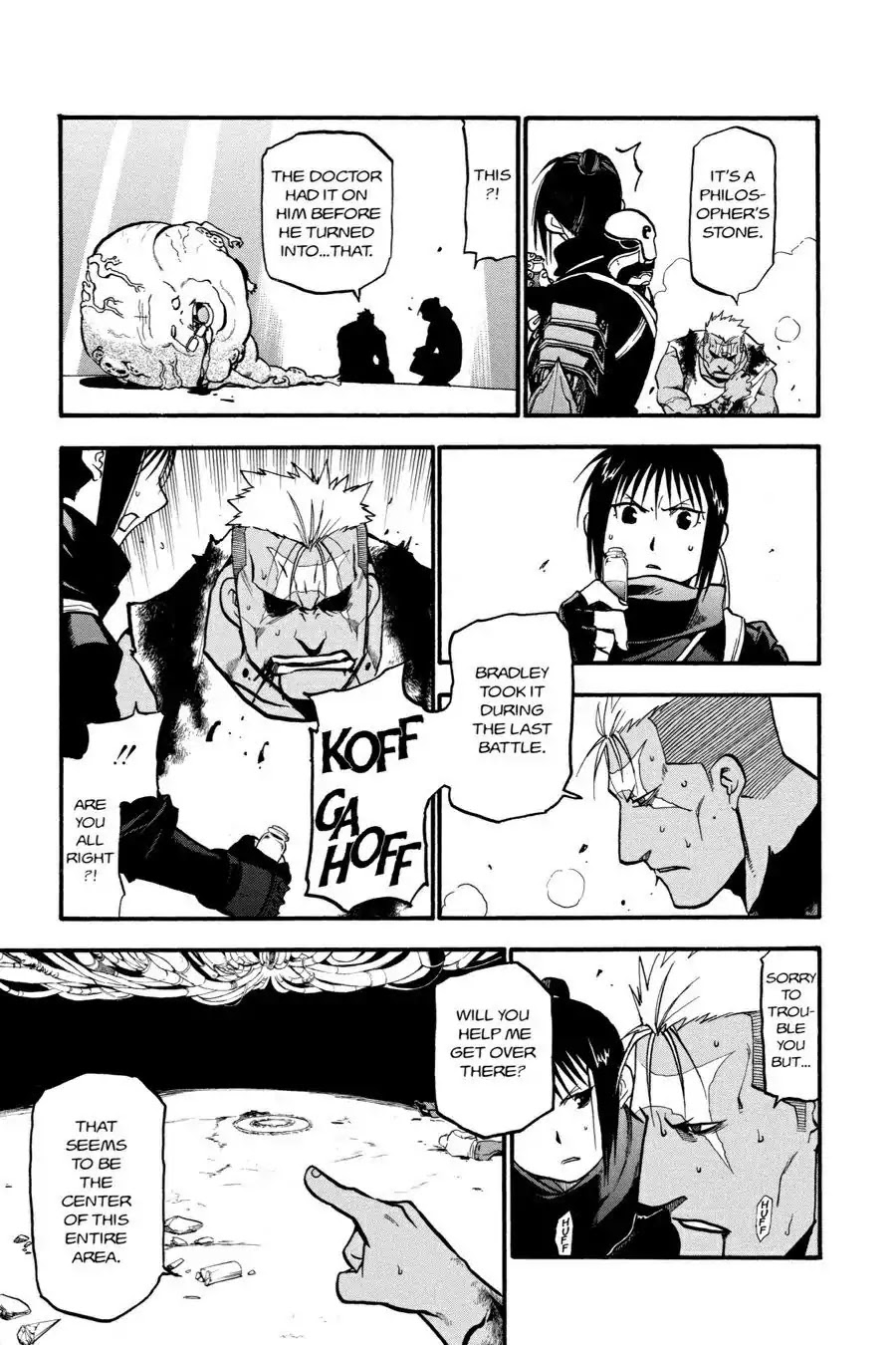 FullMetal Alchemist Chapter 105 page 55 - Chapter 105: The Throne Of God