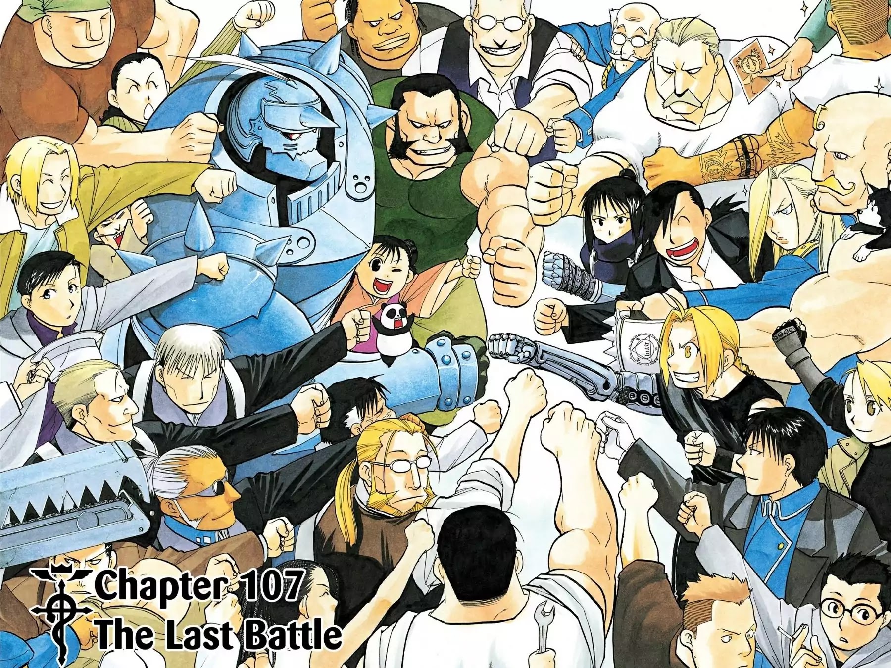 FullMetal Alchemist Chapter 107 page 8 - Chapter 107: The Last Battle